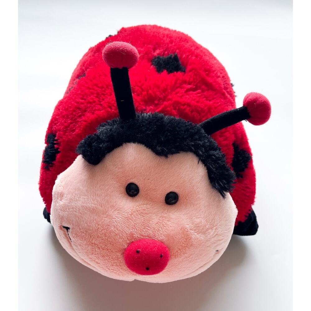 2010 Retired Red Ladybug Pillow Pet Large